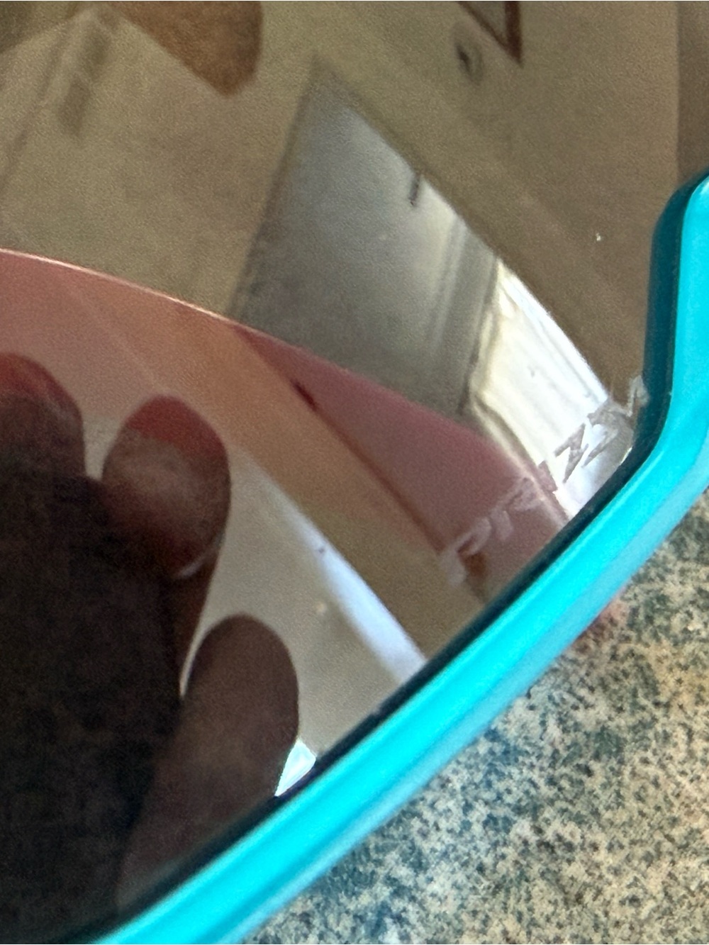 Oakley Bxtr Prizm Sunglasses - Teal & Pink - Picture 8 of 9